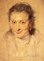 Retrato de Isabella Brant barroco Peter Paul Rubens